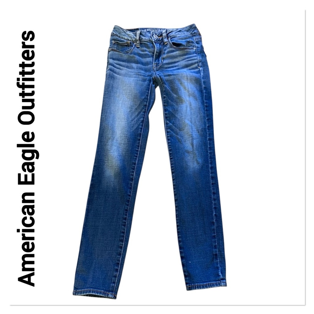 AMERICAN EAGLE OUTFITTERS Super Stretch Skinny Women’s Jeans size 00 short